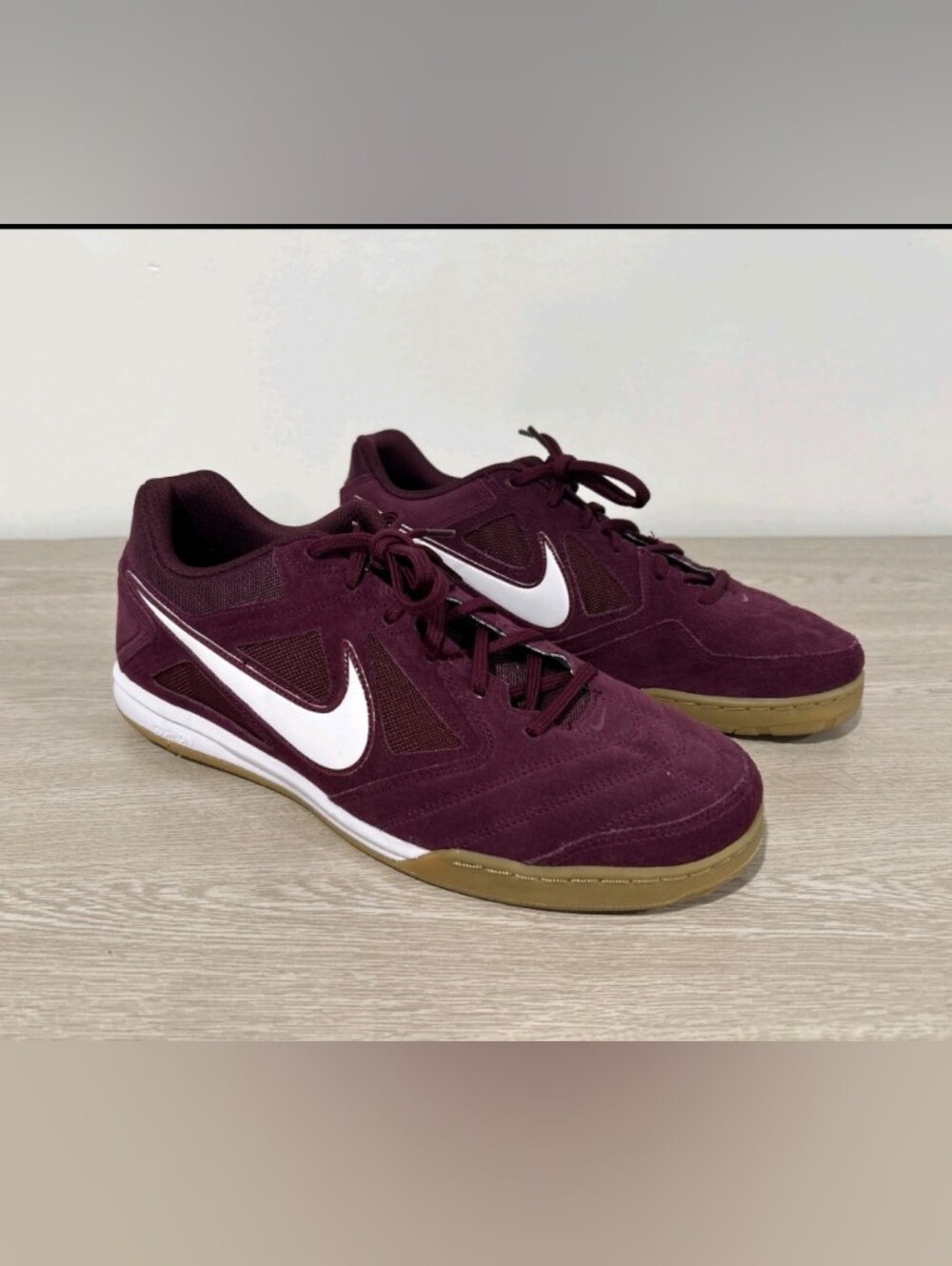 NIKE Gato HQ6020-600 BORDEAUX/WHITE-GUM LIGHT BROWN DS NB 11